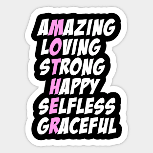 Mother Meaning Sticker